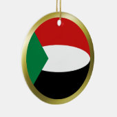 Sudan Vlag Ornament (Rechts)