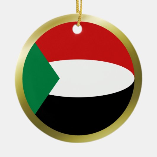 Sudan Vlag Ornament (Voorkant)