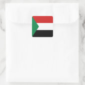 Sudan Vlag Sticker (Tas)