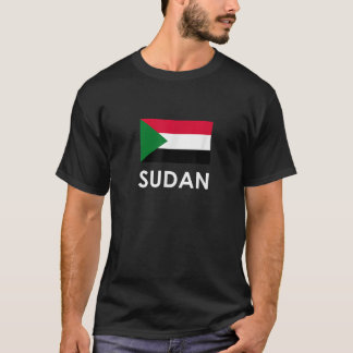 SUDAN Vlag T Shirt T Shirt