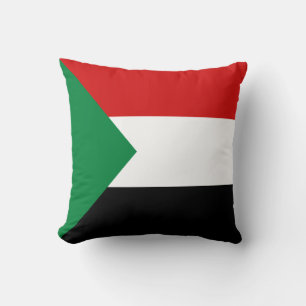 Sudan Vlag x Vlag Kussen