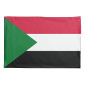Sudanese vlag kussensloop (Achterkant)