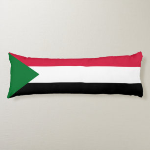 Sudanese vlag lichaamskussen