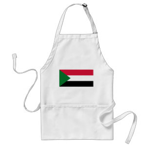 Sudanese vlag standaard schort