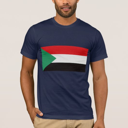 Sudanese vlag t-shirt (Voorkant)