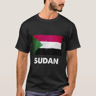 Sudanese vlag van Sudan T-shirt