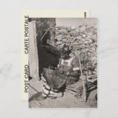 Sudanese vrouw briefkaart (Voorkant / Achterkant)