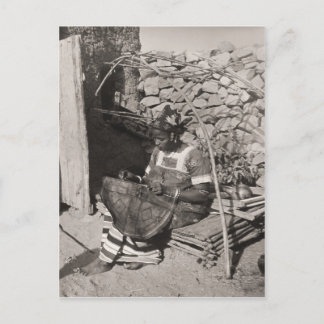 Sudanese vrouw briefkaart