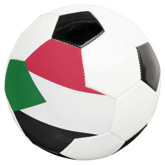 sudanvlag voetbal (Drie kwart)