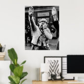 Sudetenland Woman wekt van nazi-invasie Poster (Thuiskantoor)