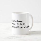 sudo apt-get wind*ws koffiemok (Voorkant rechts)