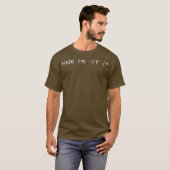 Sudo rm grappige Linux-admin T-shirt (Voorkant volledig)