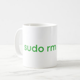 sudo rm - rf - LINUX PUN Koffiemok