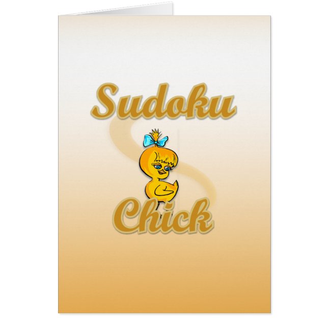 Sudoku Chick (Voorkant)