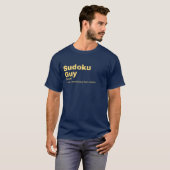 Sudoku Guy - Sudoku T-shirt (Voorkant volledig)