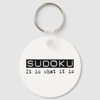 Sudoku het is sleutelhanger