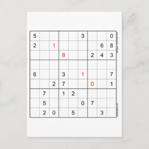 Sudoku Kaart 18-10