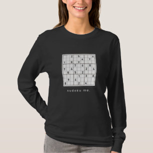 Sudoku Me Puzzle Japan Japanse nerd T-shirt