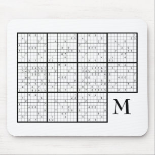 Sudoku Monogram Muismat