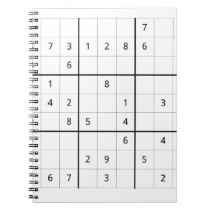 Sudoku Notebook Notitieboek