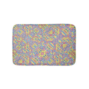Sudoku One-Abstract Geometrisch Patroon Badmat