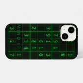 Sudoku-ontwerp - Mind It iPhone Hoesje (Achterkant horizontaal)
