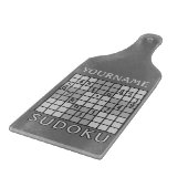SUDOKU planche à découper personnalisée (Coin)