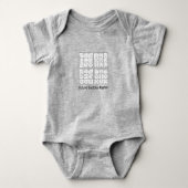 Sudoku Puzzels Ontwerp Romper (Voorkant)