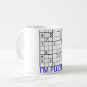 Sudoku Puzzle Koffiemok (Voorkant links)