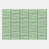 Sudoku Puzzle papier d'enveloppement de conception (Devant)