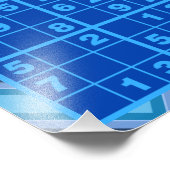 Sudoku Puzzles Foto Afdruk (Hoek)