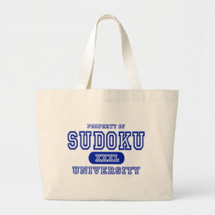 Sudoku University Grote Tote Bag