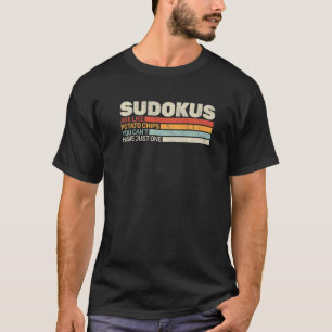 Sudokus is net als Potato Chips women Sudoku T-shirt