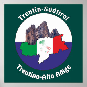 Südtirol - Alto Adige - Italien - Italia Poster