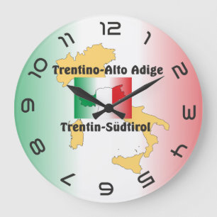 Südtirol - Alto Adige - Italien - Italia Uhr Grote Klok