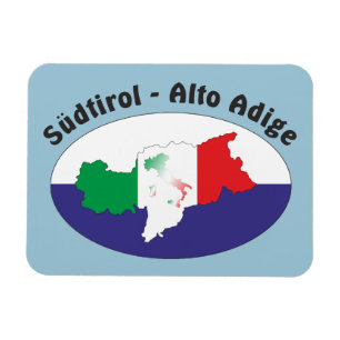 Südtirol - Alto Adige Premium Flexi Magnet Magneet