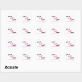 Sue-ding dat je niet zou begrijpen ronde sticker (Vel)