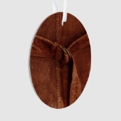 Suède Brown Avec Sangle Et Boucle (devant)