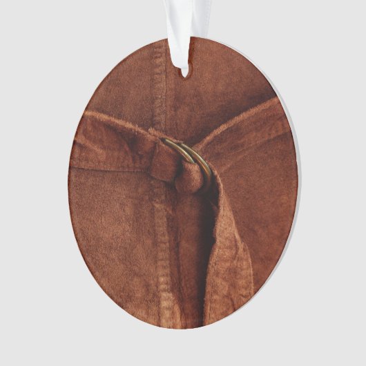 Suède Brown Avec Sangle Et Boucle (devant)