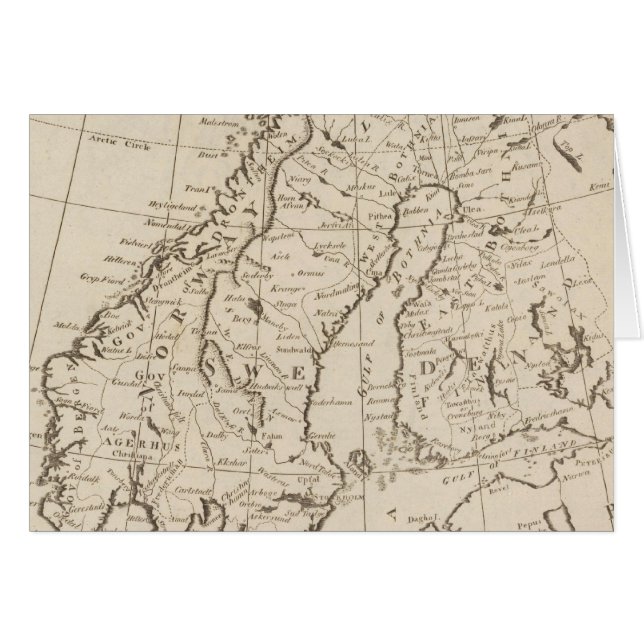 Suède, Danemark, Norvège et Finlande 3 (Devant horizontal)