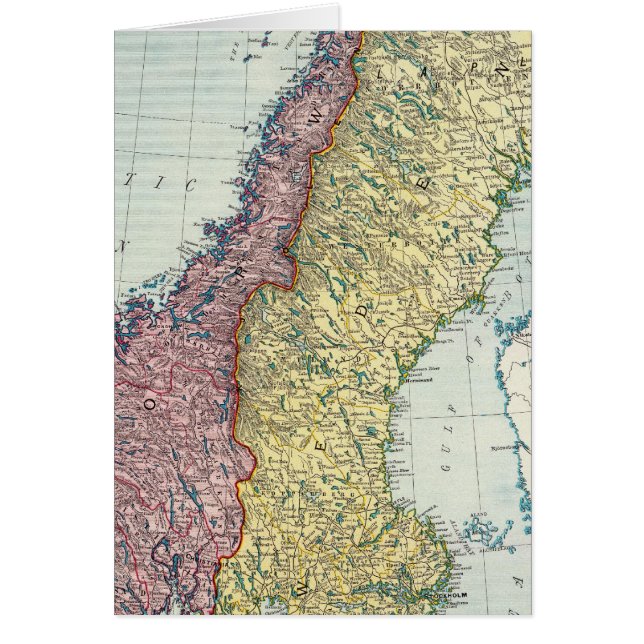 Suède et Norvège 5 (Devant)