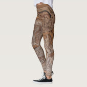Suede sculptured leggings (Links)