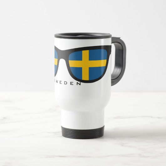 Suède Shades tasses personnalisées (Devant droit)