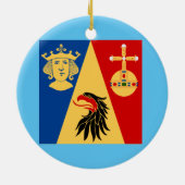 Suède - Stockholm Beau ornement de Noël (Dos)