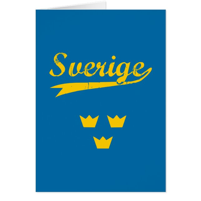 Suède, Sverige, 3 couronnes (Devant)