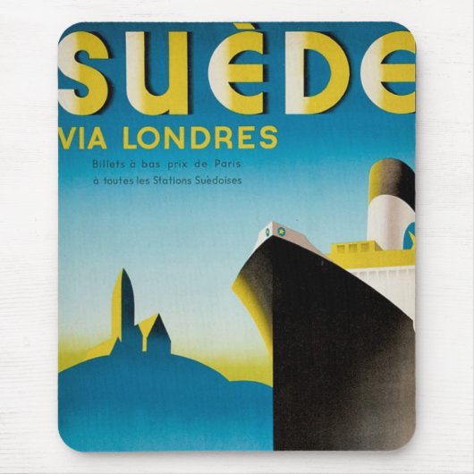 Suede via Lonres Muismat (Voorkant)
