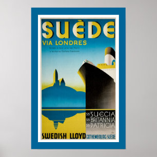 Suede via Lonres Poster