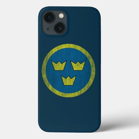 Suède Vintage Roundel iPhone 6 coque (Verso)
