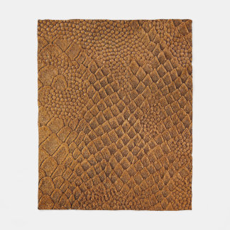suede with beautiful patternpattern,snake,texture, fleece deken