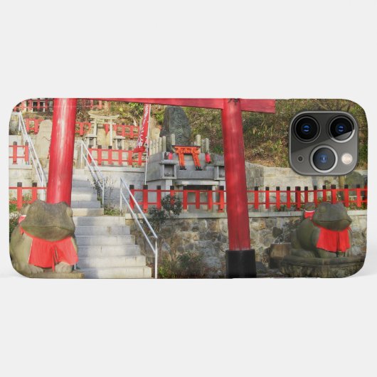 Suehiro Ogami Shrine (Fortune Frog Shrine) Case-Mate iPhone Case (Achterkant (horizontaal))